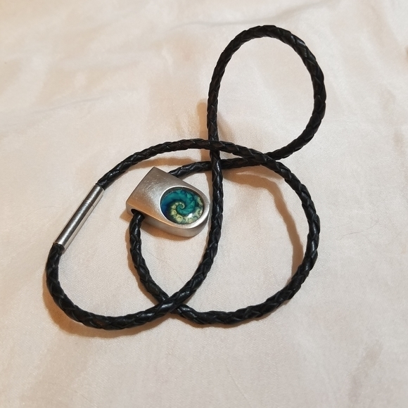 Vintage Allegria Designs Australia Art Glass Necklace - Picture 2 of 5